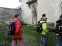 Na hřbitově kostela sv. Kateřiny