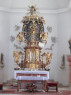 Oltář v kostele Panny Marie, Obyčtov