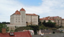 Pohled na boleslavský hrad