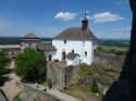 Pohled z hradu na hrad