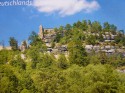 Pohled na hrad ve skalách